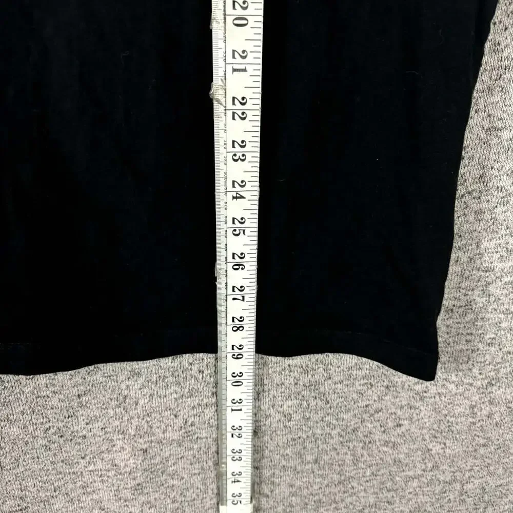 True Religion Men's Size 2XL Black Short Sleeve Crewneck Graphic T-Shirt